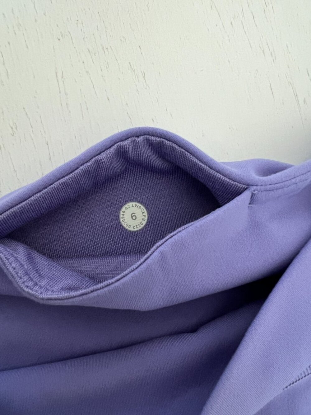 Lululemon Align High Rise 23" Cropped Jogger Dark Lavender Purple - Size 6 - Picture 5 of 6